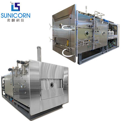 중국 10sqm 100kgs 상업적인 동결 건조 장비, 음식 진공 동결 건조기 협력 업체
